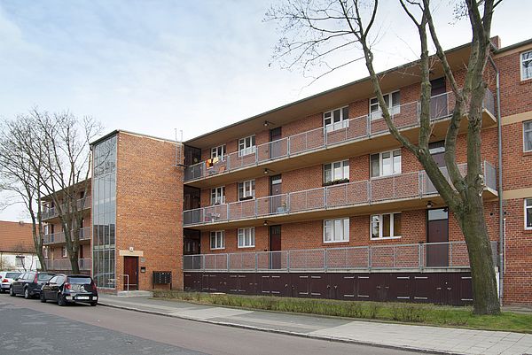 Laubenganghäuser, Foto: Yvonne Tenschert, 2012.