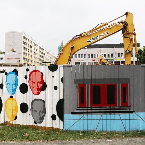 West Parkside: Graffitikunst am Neuen Bauhaus